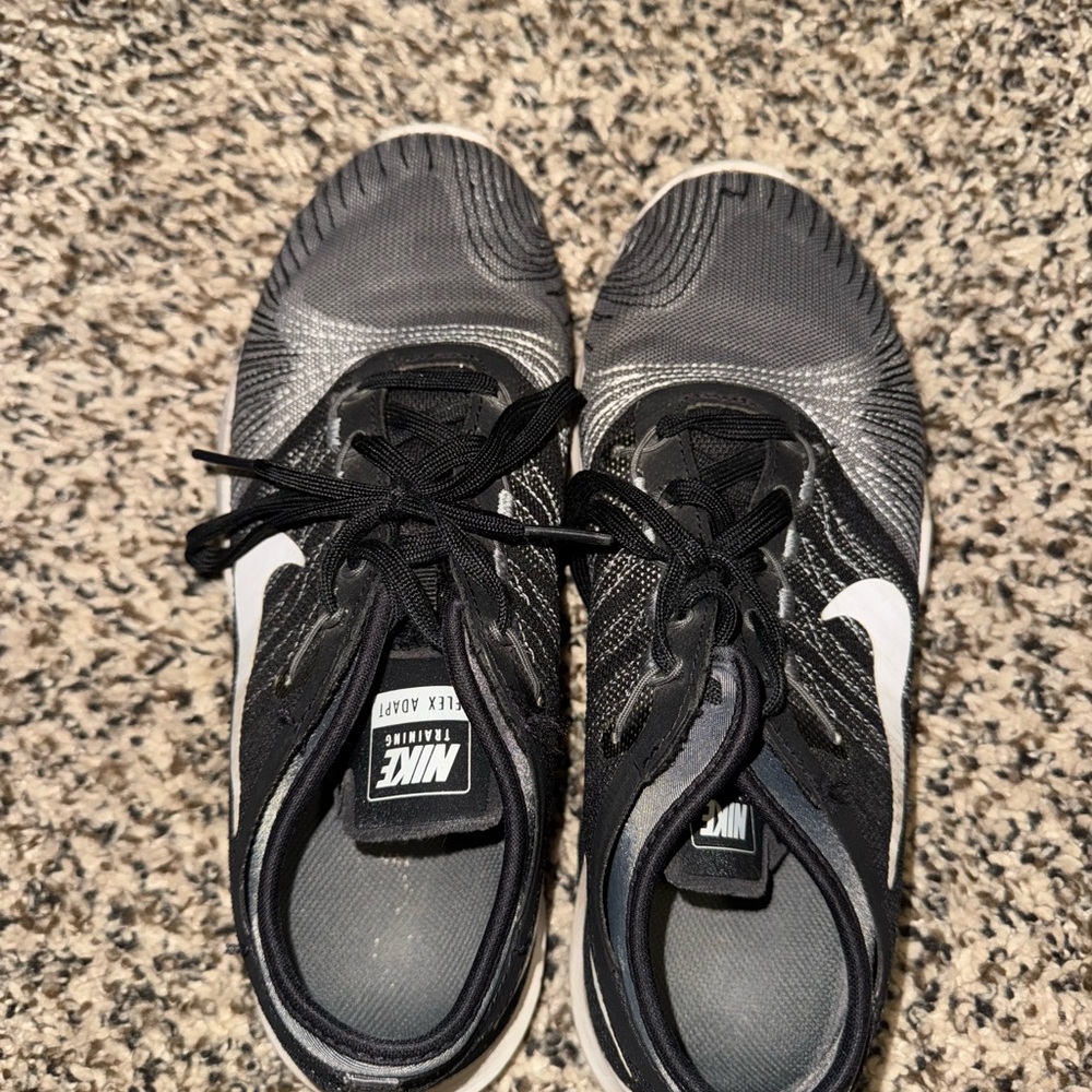 Nike Kids Black and White Sneakers